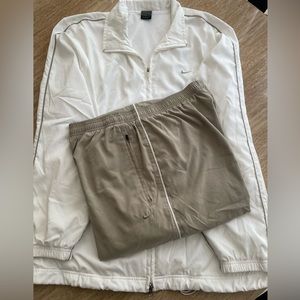 NIKE MENS VTG SWEAT JACKET & PANTS